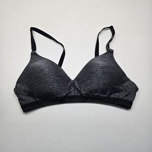 Worners Women Bra 36C Gray Heather Wireless Strap Adjustable